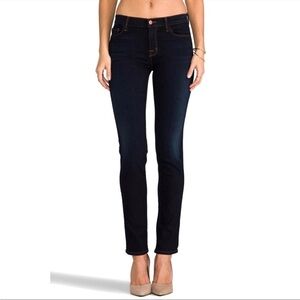 J Brand Rail High-Rise Black Jeans Size 32